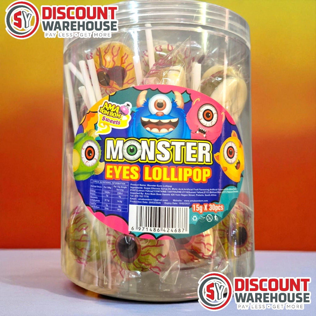 Monster Eye Lollipop 30s