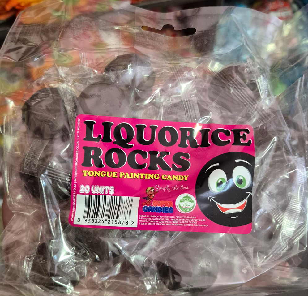 Liquorice Rocks 20's
