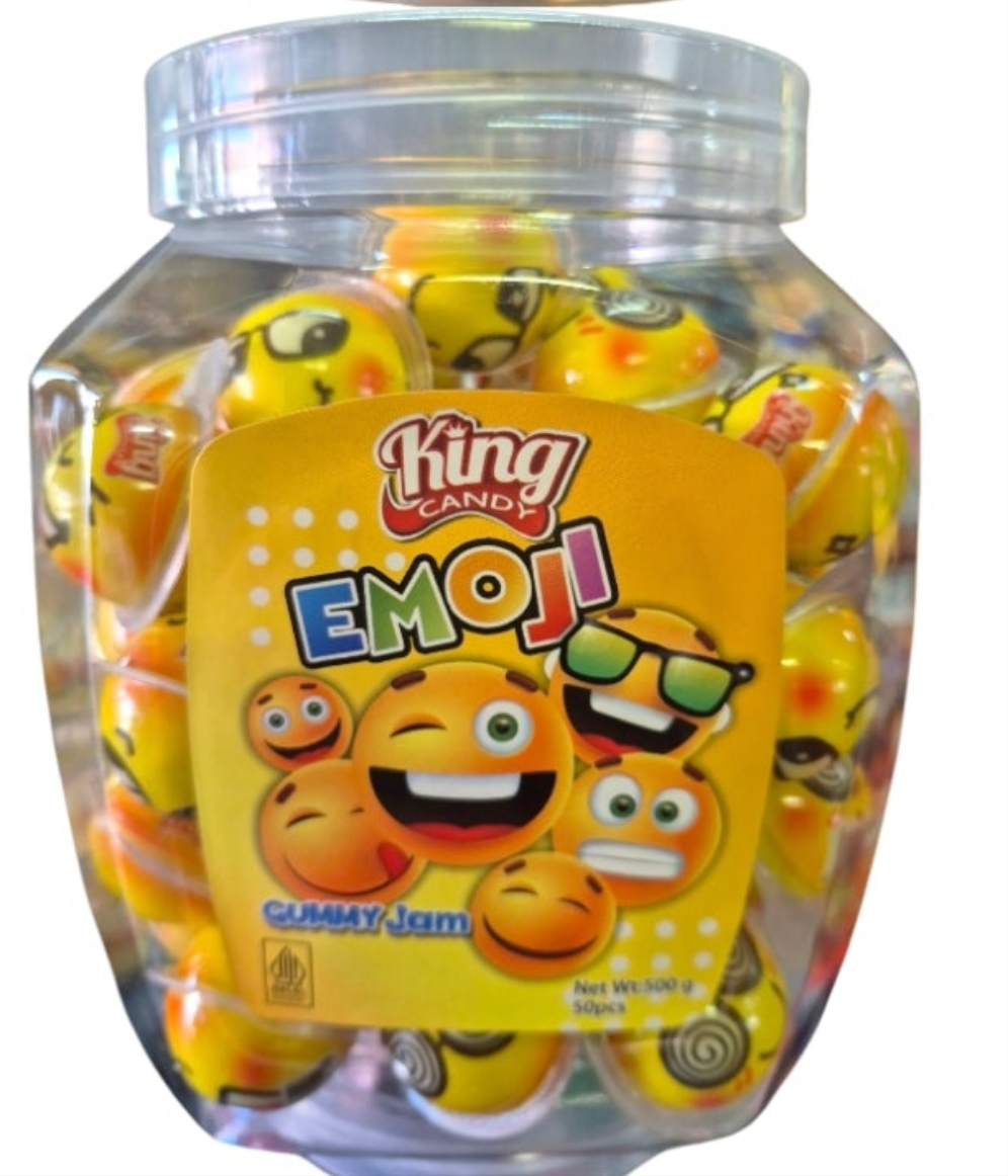 King Gummy Jam Tub 50pc