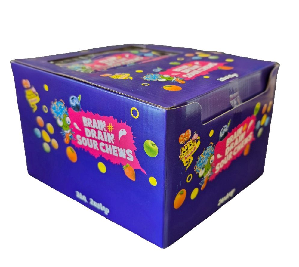 Brain Drain Sour Chews 20's