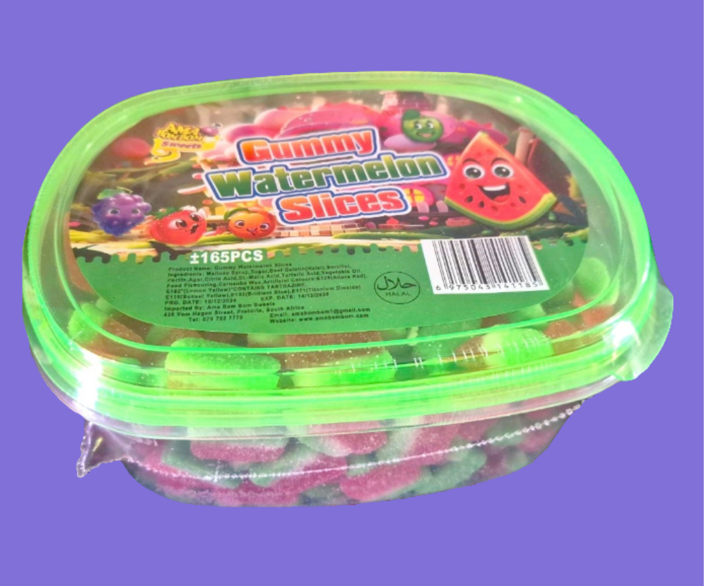 Gummy Candy Tubs - Ama Bom