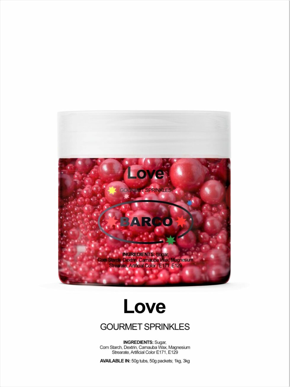 Barco Gourmet Sprinkles 50G