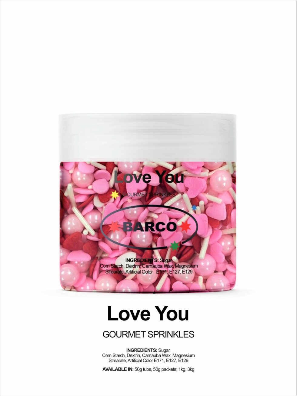 Barco Gourmet Sprinkles 50G