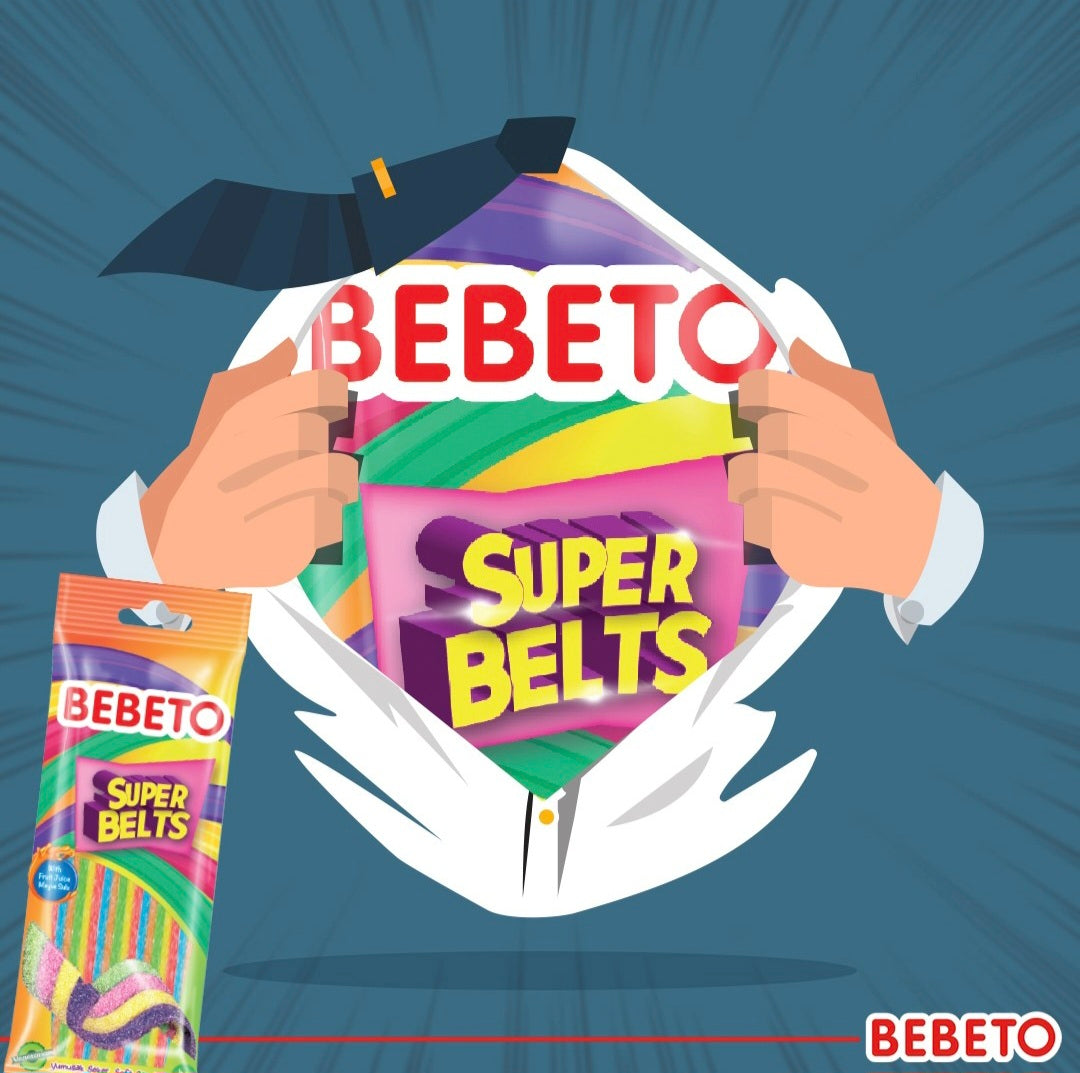 Bebeto Super Belts Rainbow