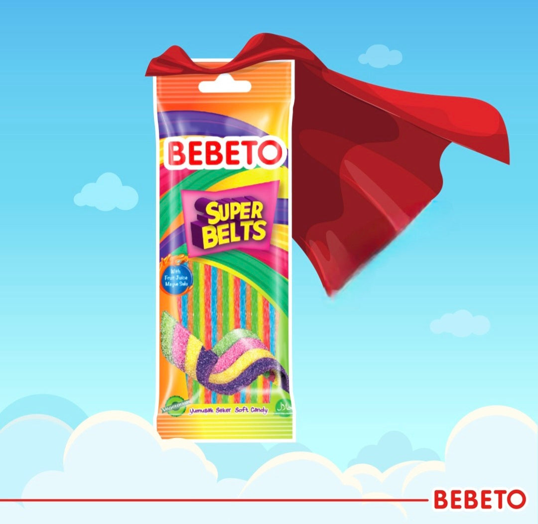 Bebeto Super Belts Rainbow