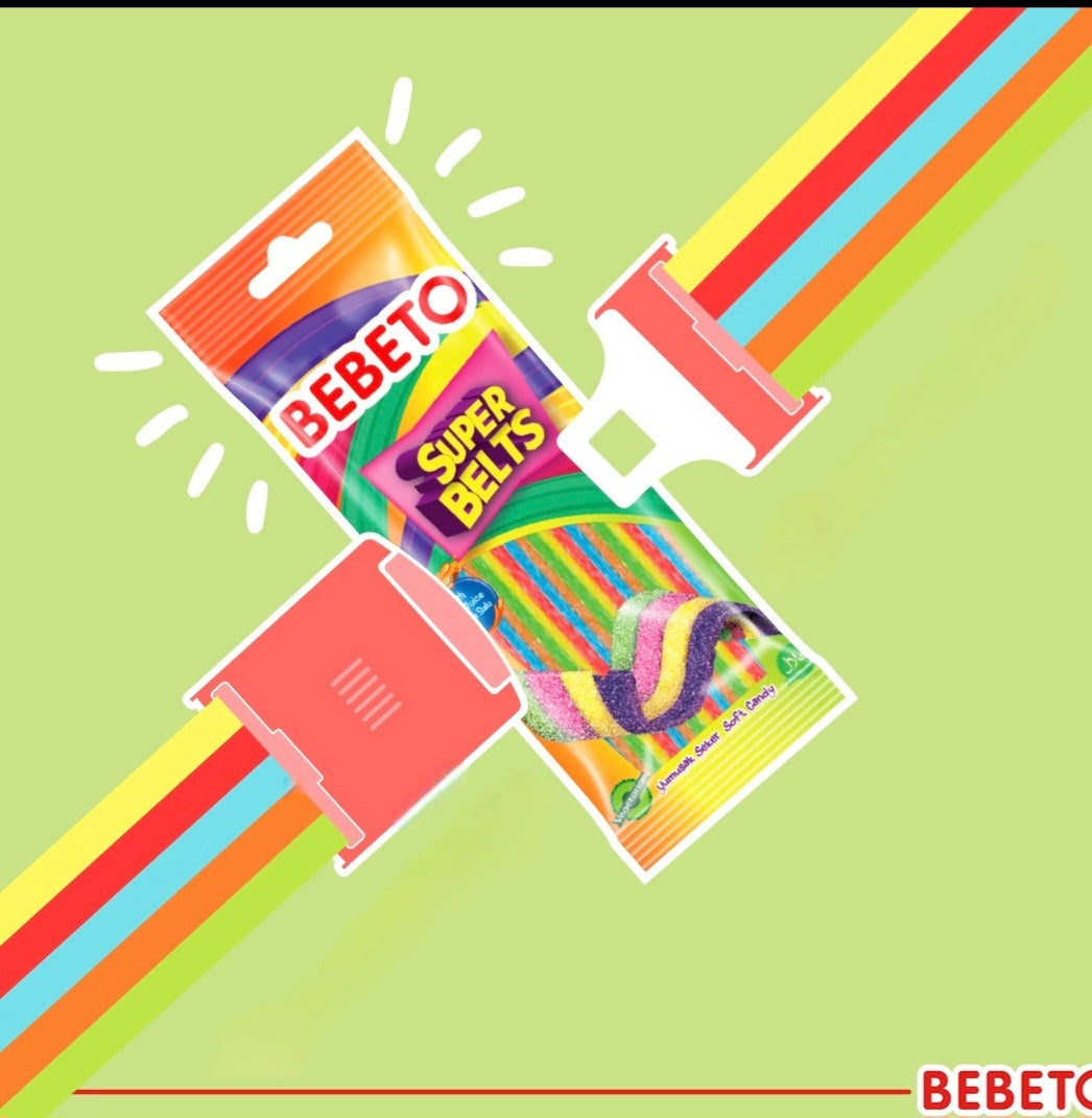 Bebeto Super Belts Rainbow