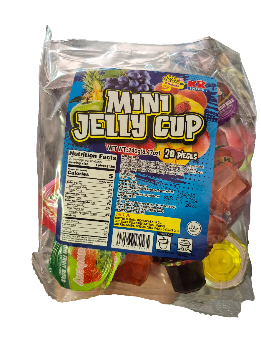 Mini Jelly Cups 20s