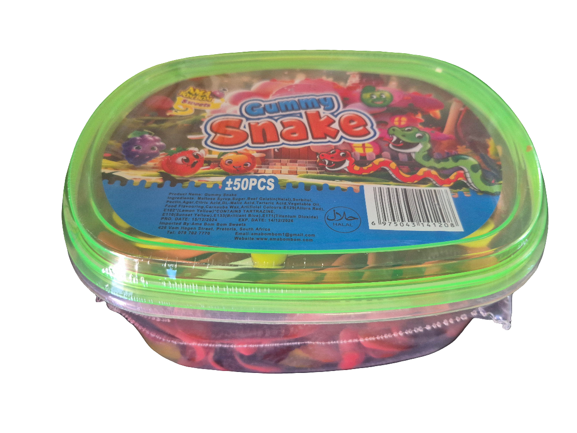 Gummy Candy Tubs - Ama Bom