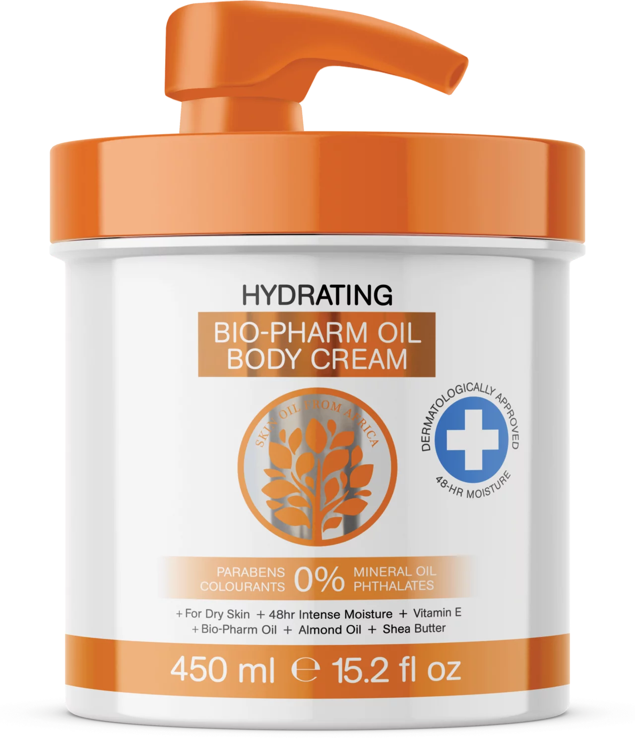 Skin Oil from Africa - Bio-Pharm Oil Body Cream 450ml