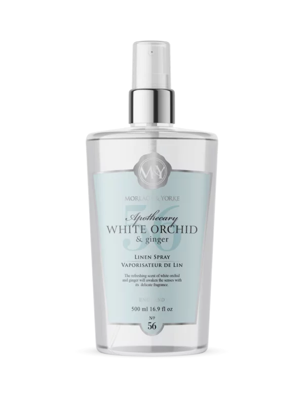 M&Y Apothecary White Orchid & Ginger 500ml Linen Spray