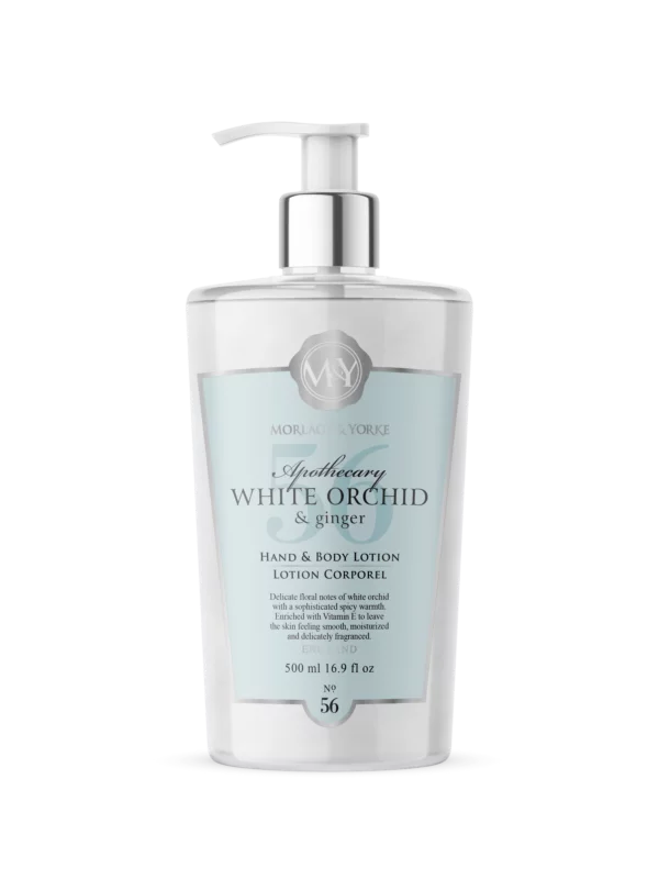 M&Y Apothecary White Orchid & Ginger 500ml Hand & Body Lotion