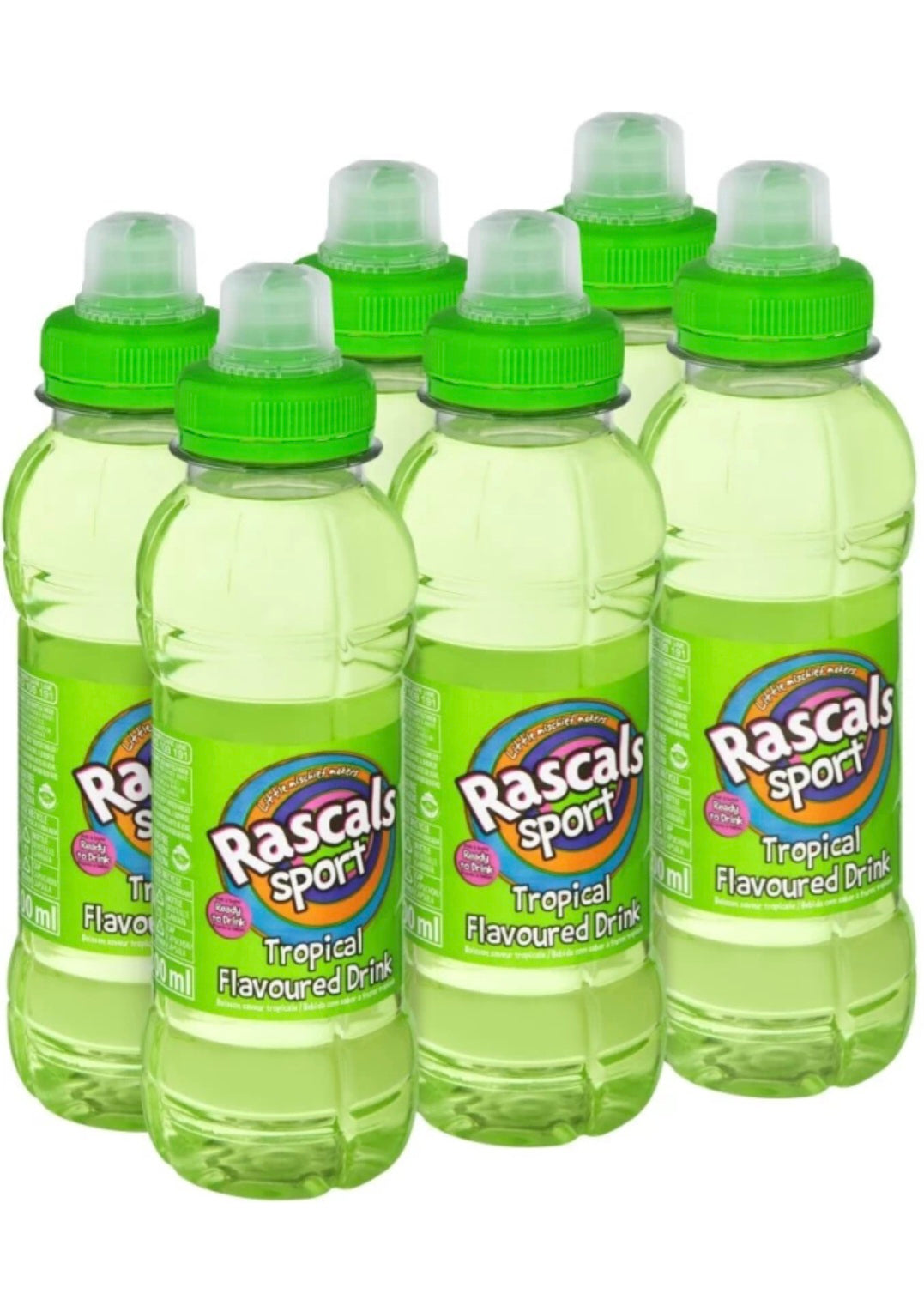 Rascals Flavoured Sports Drink (6x300ml)