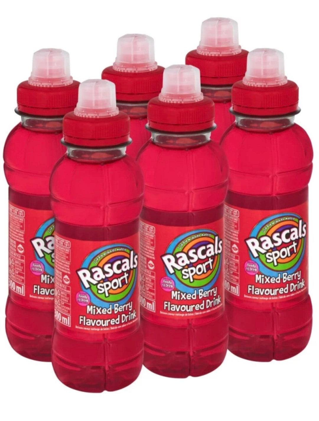 Rascals Flavoured Sports Drink (6x300ml)