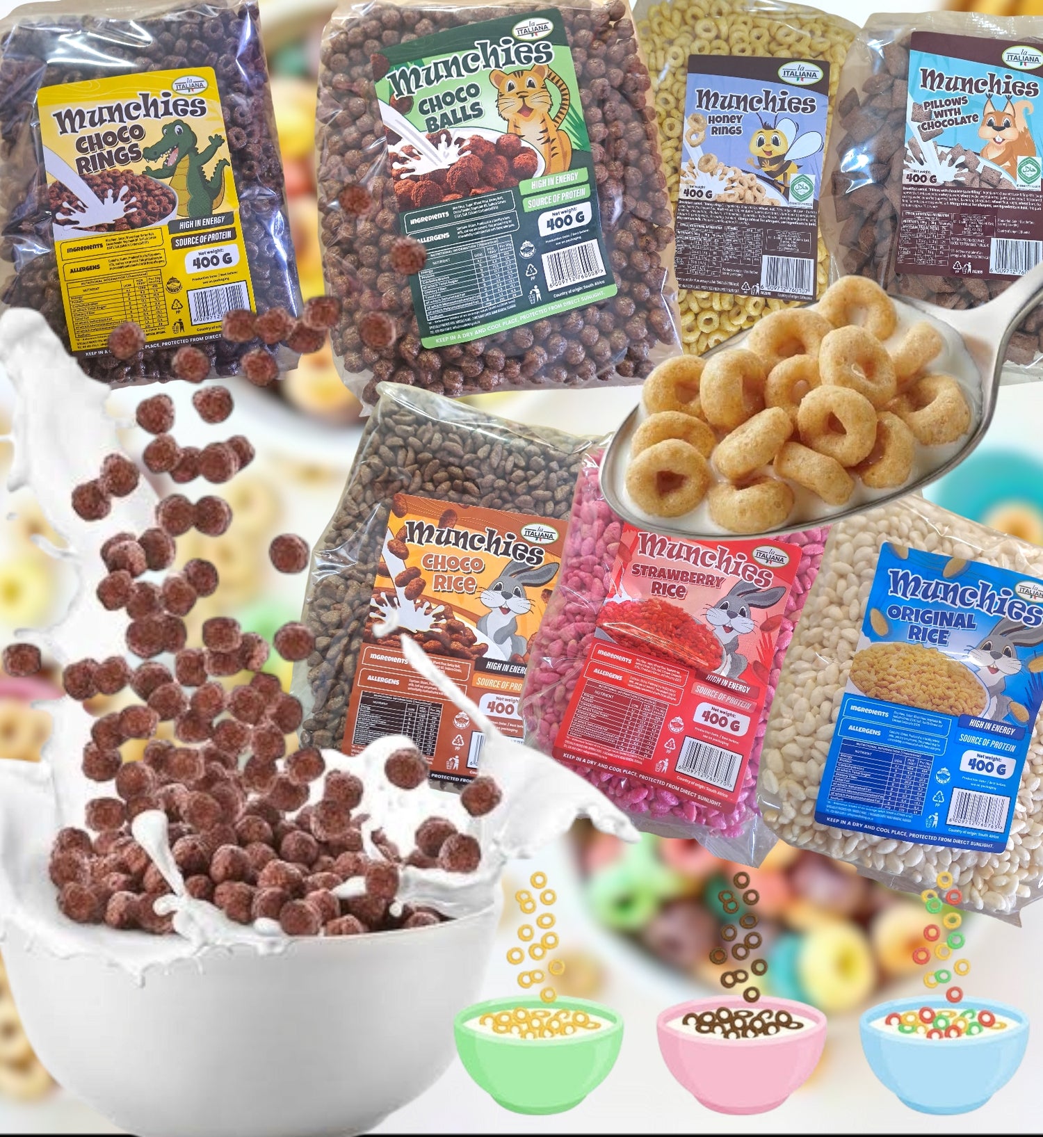 Grains, Rice & Cereal