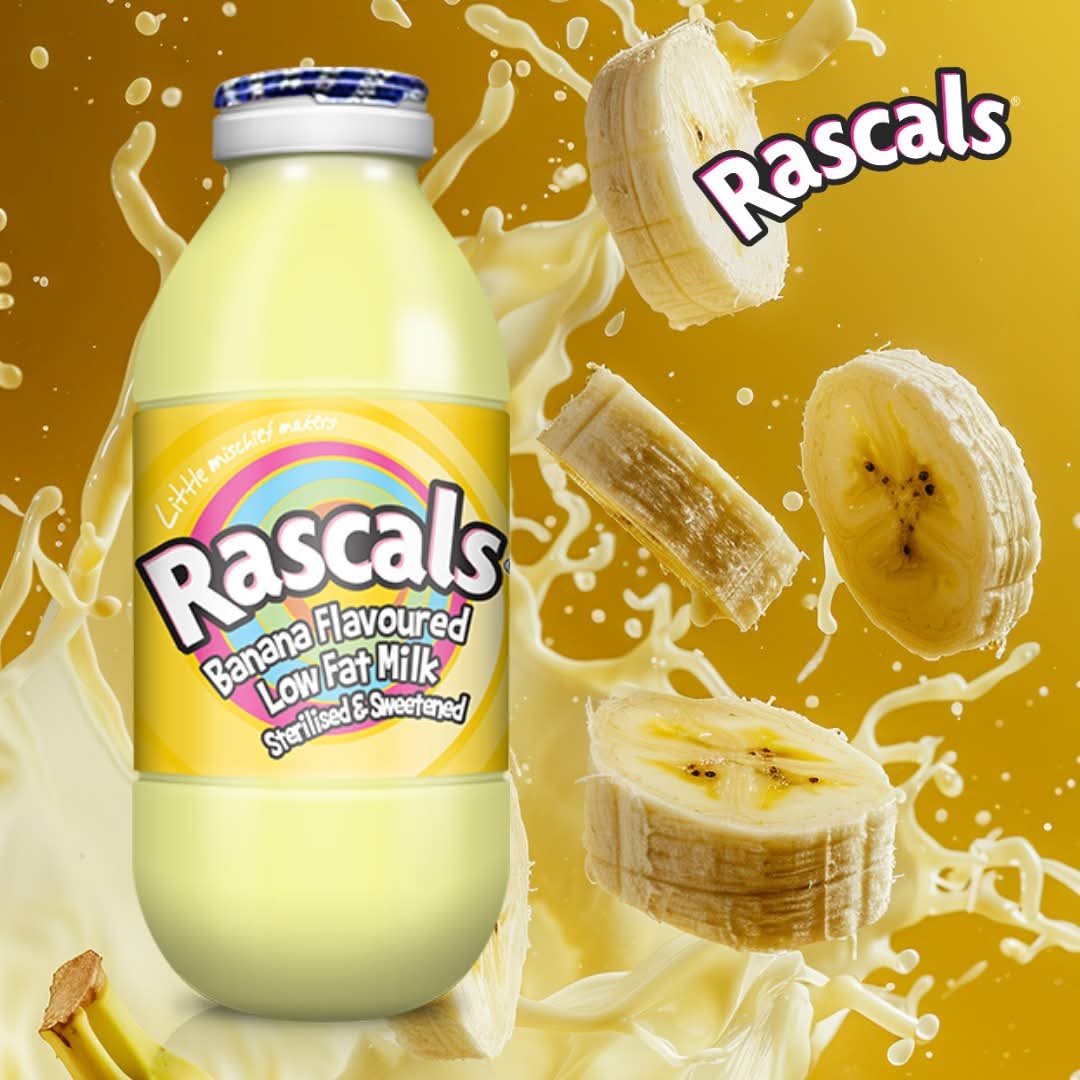Rascals Flavoured Low Fat Milk 6-pack (6x350ml)