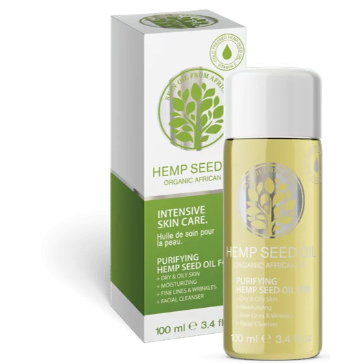 Skin Oil from Africa Purifying Hemp Seed Oil 100ml