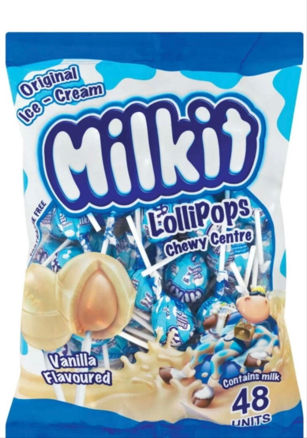 Milkit Lollipops 48s