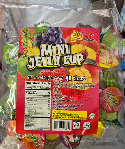 Mini Jelly Cups 40s
