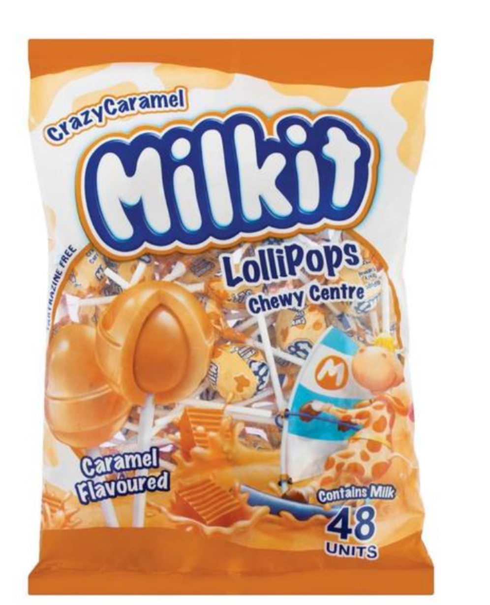 Milkit Lollipops 48s