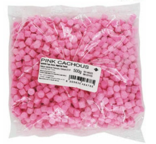 Cartoon Pink Cachous 500G