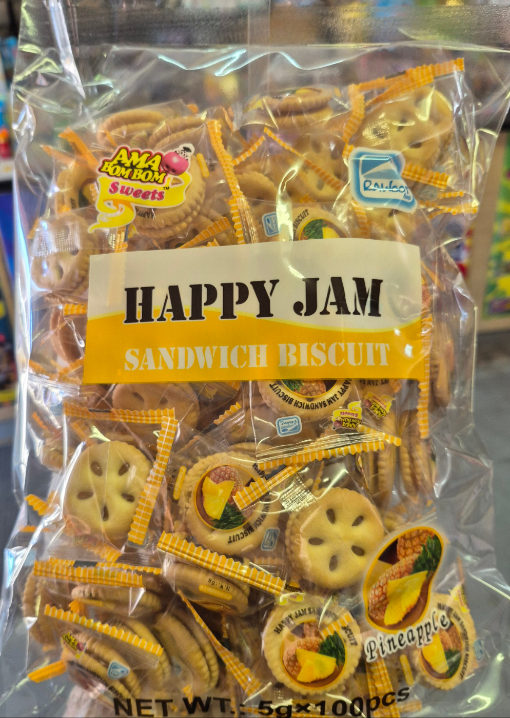 Happy Jam Biscuits 100pcs