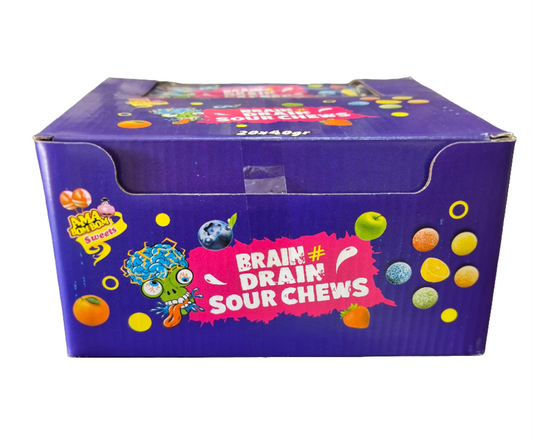 Brain Drain Sour Chews 20's