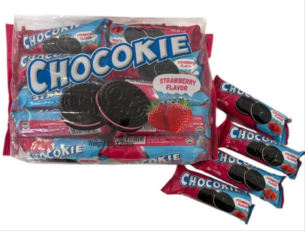 Biskio Chocokie Sandwich Biscuits 25gx20