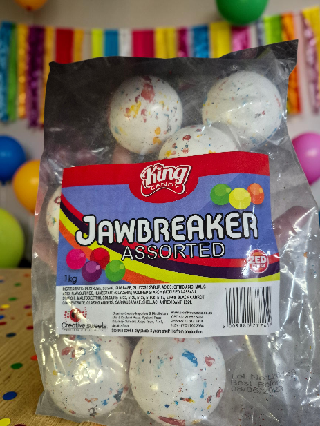 Mammouth Jawbreaker Assorted 1KG Bulk Packs Zed Candy