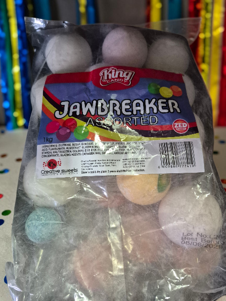 Mammouth Jawbreaker Assorted 1KG Bulk Packs Zed Candy