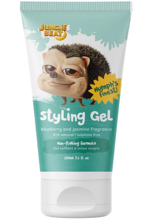 JungleBeat Toddler & Kids Blueberry and Jasmine Styling Gel, 150ml / 5.1 fl oz