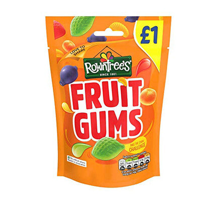 Rowntrees Pouch – Fruit Gums