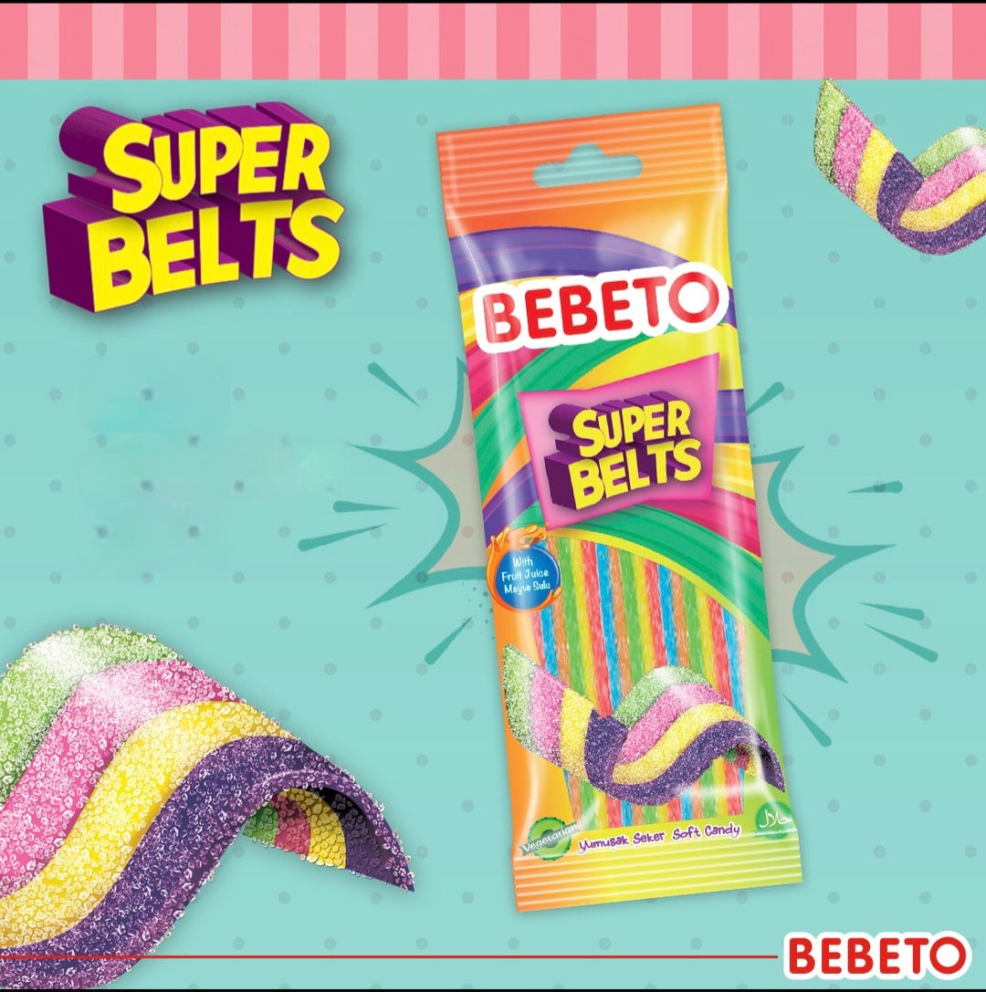 Bebeto Super Belts Rainbow