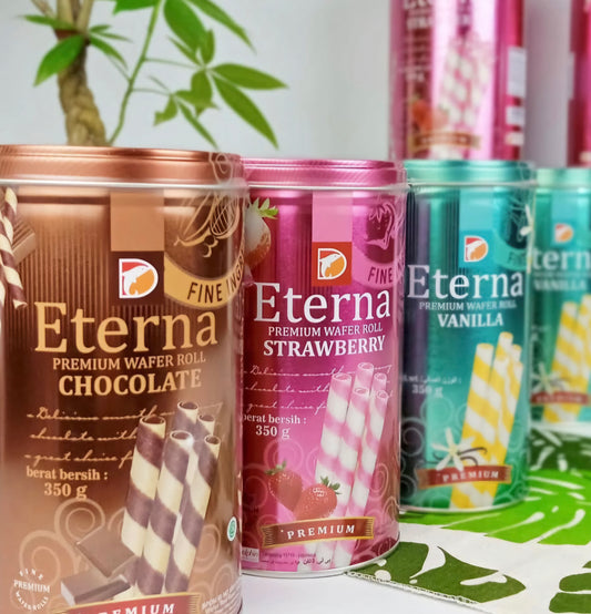 Eterna Chocolate Wafers - 350G Tin
