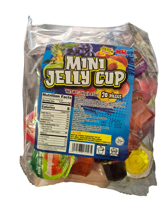 Mini Jelly Cups 20s