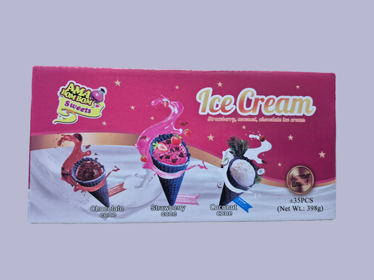 Ice Cream Cone Candy 35pc
