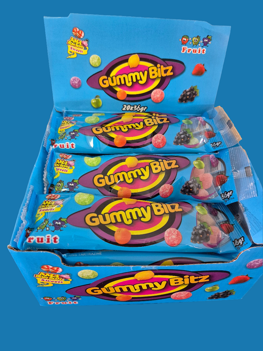 Gummy Bitz Fruit 50's