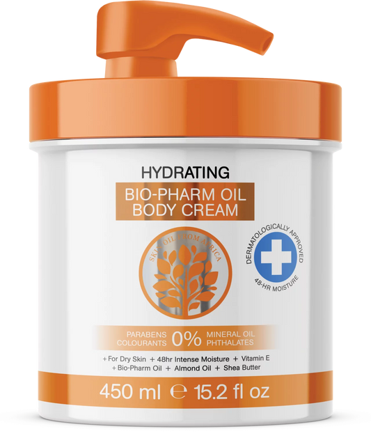Skin Oil from Africa - Bio-Pharm Oil Body Cream 450ml