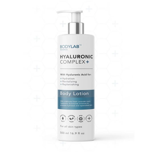 BODYLAB™ SCIENCE Hyaluronic Body Lotion for Hydration, Revitalization & Replenishment, 500ml