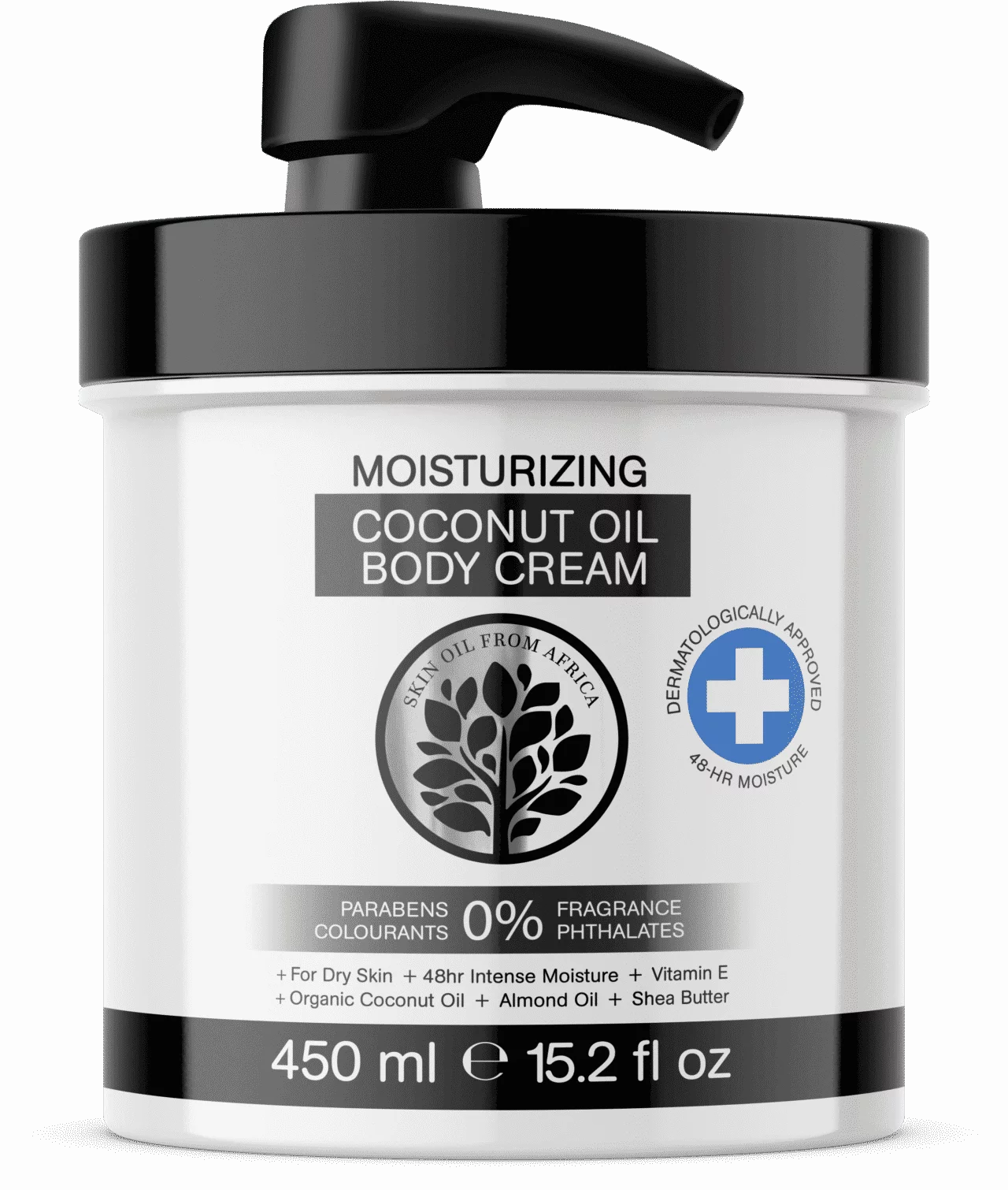 Skin Oil from Africa - Coconut Oil Body Cream 450ml