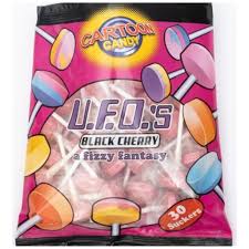 Cartoon Candy UFO Suckers 30's