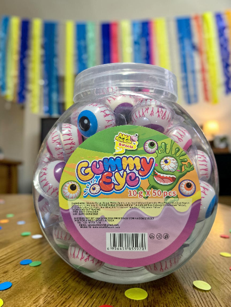 Gummy Ball Jam Tub 50's - Ama Bom