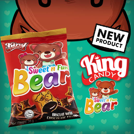 King - Sweet & Fun Bear Biscuits