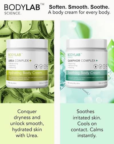 BodyLab Camphor Body Cream 500ml