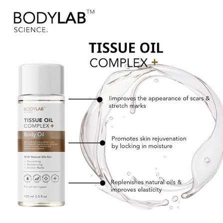 Bodylab Tissue Complex Body Oil 100ml / 3.3 fl oz