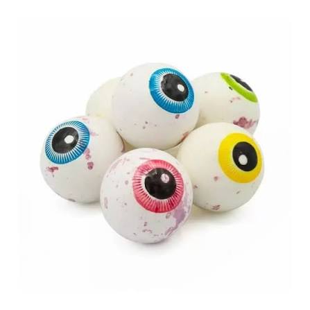 Zed Candy Terror Eyes Jawbreaker Centre Filled Gum Balls