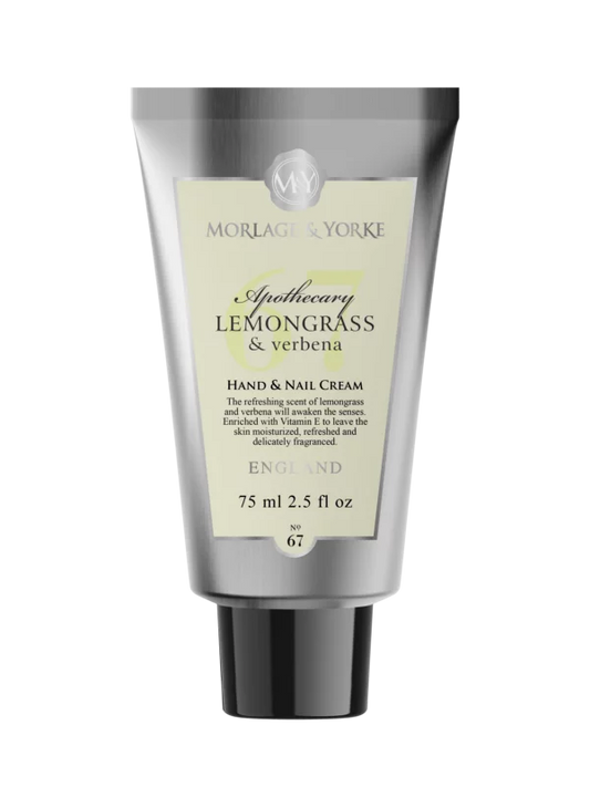 M&Y Apothecary Lemongrass & Verbena 75ml Hand & Nail Cream