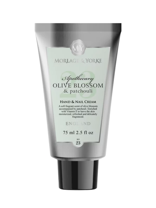 M&Y Apothecary Olive Blossom & Patchouli 75ml Hand & Nail Cream