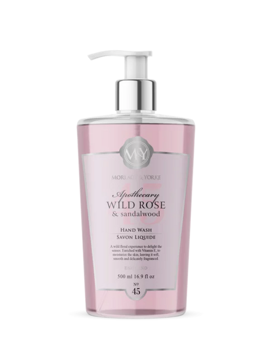 M&Y Apothecary Wild Rose & Sandalwood Hand Wash, 500ml