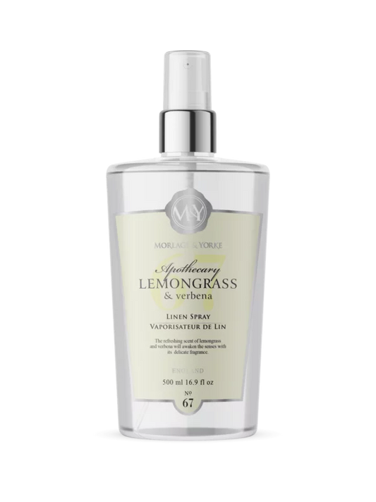 M&Y Apothecary Lemongrass & Verbena 500ml Linen Spray