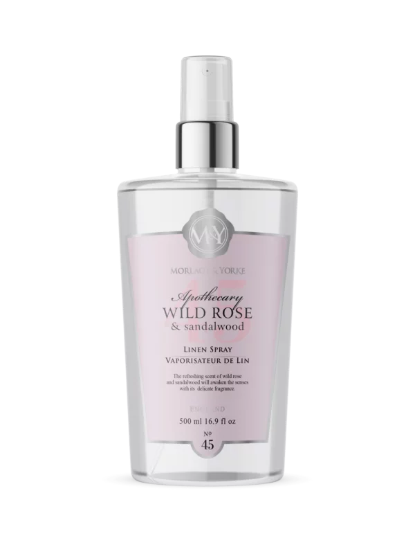 M&Y Apothecary Wild Rose & Sandalwood Linen Spray, 500ml